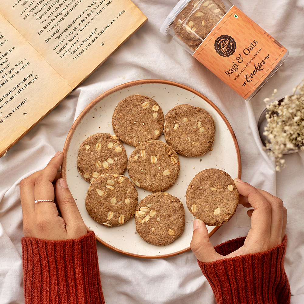 Ragi & Oats Cookies